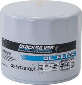 Eļļas filtrs Quicksilver 877761Q01 Oil Filter - Mercury and Mariner 75 HP through 115 HP Outboards and 150 HP EFI 4-Stroke Outboards