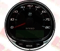 Spidometrs Mercury-Mercruiser 79-8M0135631 80 MPH Black