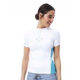 Rash Guard Women White XS, S, M, L, XL