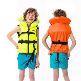Komforta glābšanas veste Jauniešu dzeltenā krāsā izmēri 4XS, 3XS/2XS, XS/S, M/L