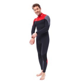 Vīriešu hidrotērps Perth 3|2MM Red izmēri  S, M, L, XL, 2XL, 3XL