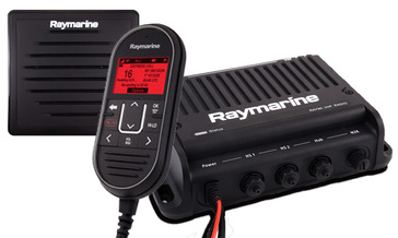 Ray 91 VHF Black Box with AIS Rx (inc wired handset, passive speaker and cable)