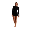 Sieviešu hidrotērps īsais ar garām piedurknēm Sofia Shorty Longsleeve 3|2MM Black izmēri XS, S, M, L