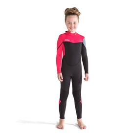 Bērnu hidrotērps Boston 3|2MM Hot Pink izmēri 2XS, XS,  S, M, L, XL, 2XL, 3XL