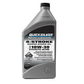 Eļļa 1L Mercury Quicksilver 10W-30 synthetisch Motor  92-8M0152563 oil